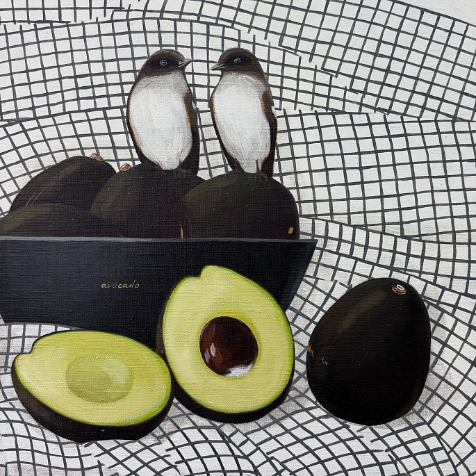  Птички, авокадо и новая скатерть