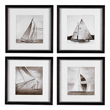 Комплект из 4 фотографий Michael Kahn Boats