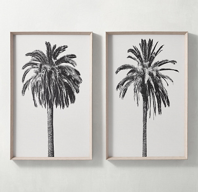 Диптих пальмы