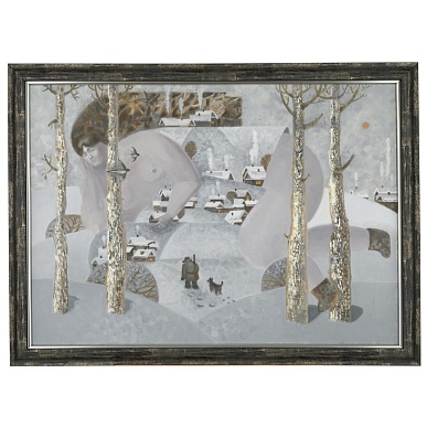 Зимушка. Диптих. Утро в Чусовом