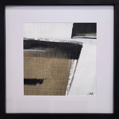 Black and Canvas Mini №2