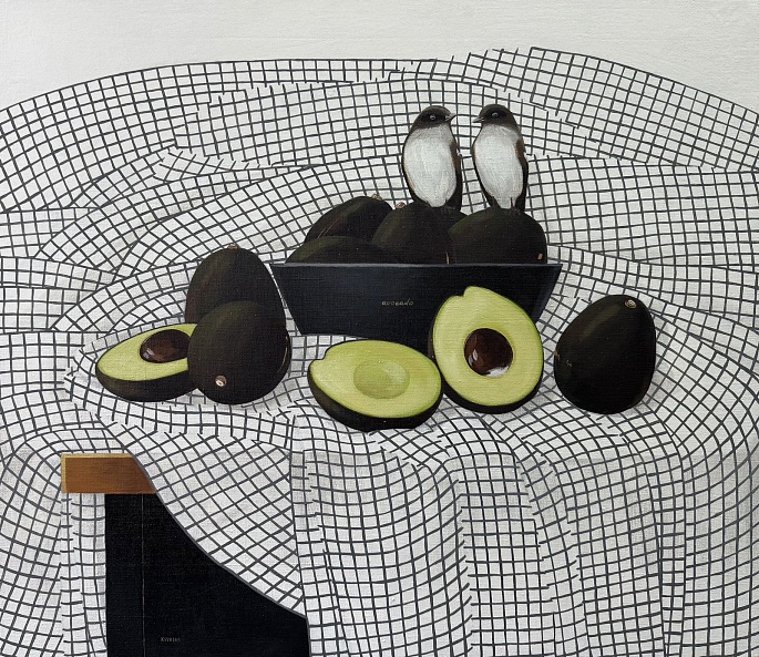  Птички, авокадо и новая скатерть