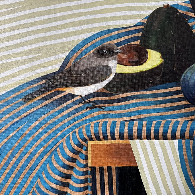 Брускетта с инжиром и авокадо