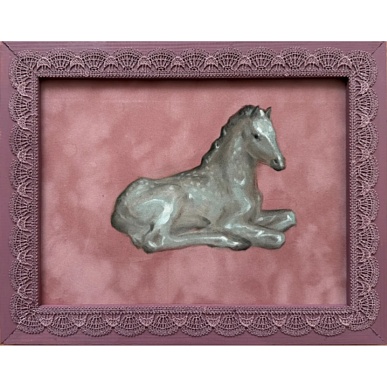 Конь в яблоко