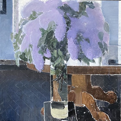 Сирень в интерьере