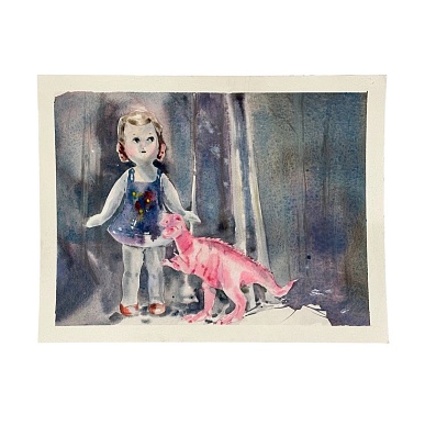 Работа I из серии «Волшебные сказки про лес»